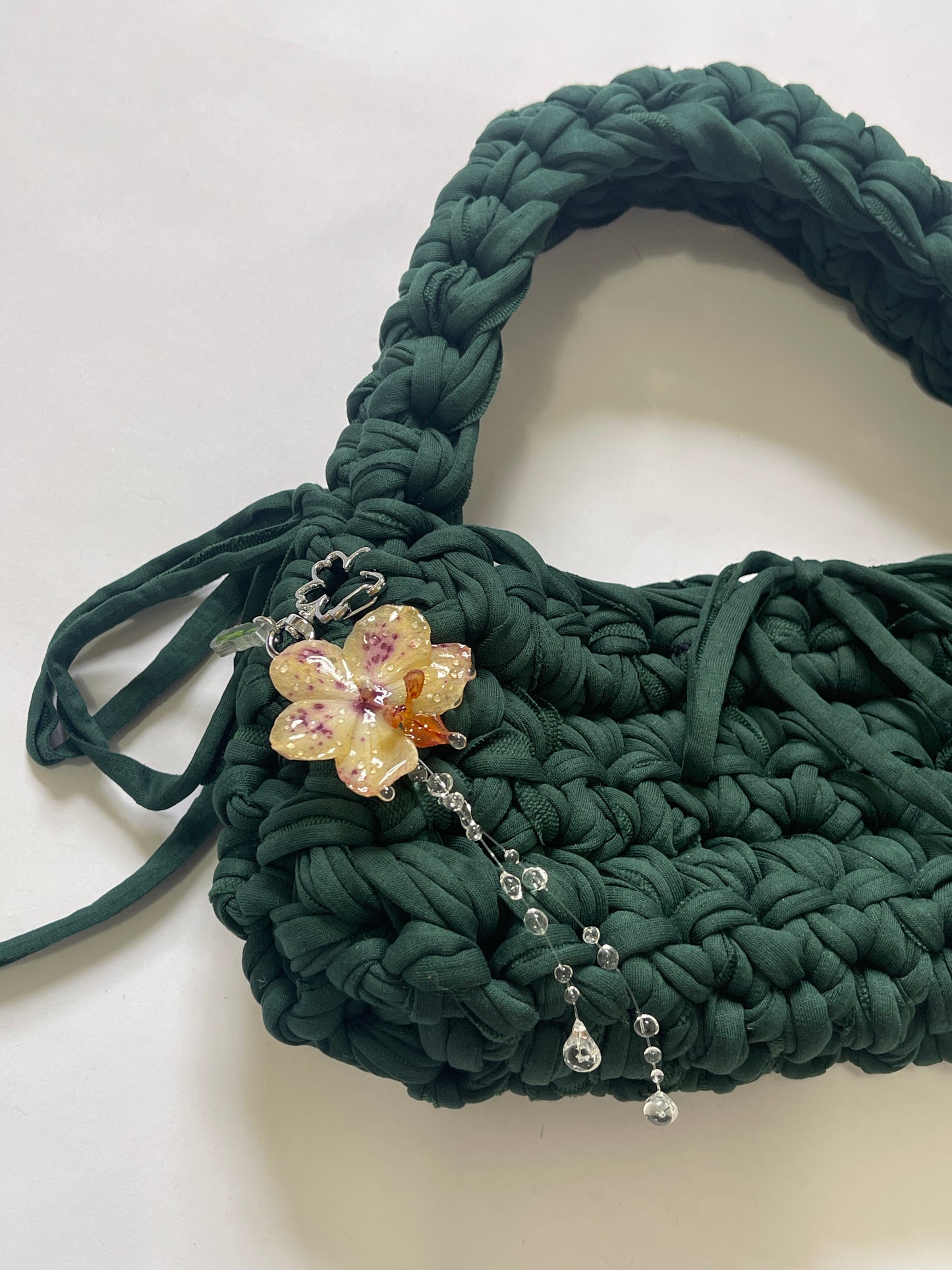 *NEW* Forest Green Orchid Bag