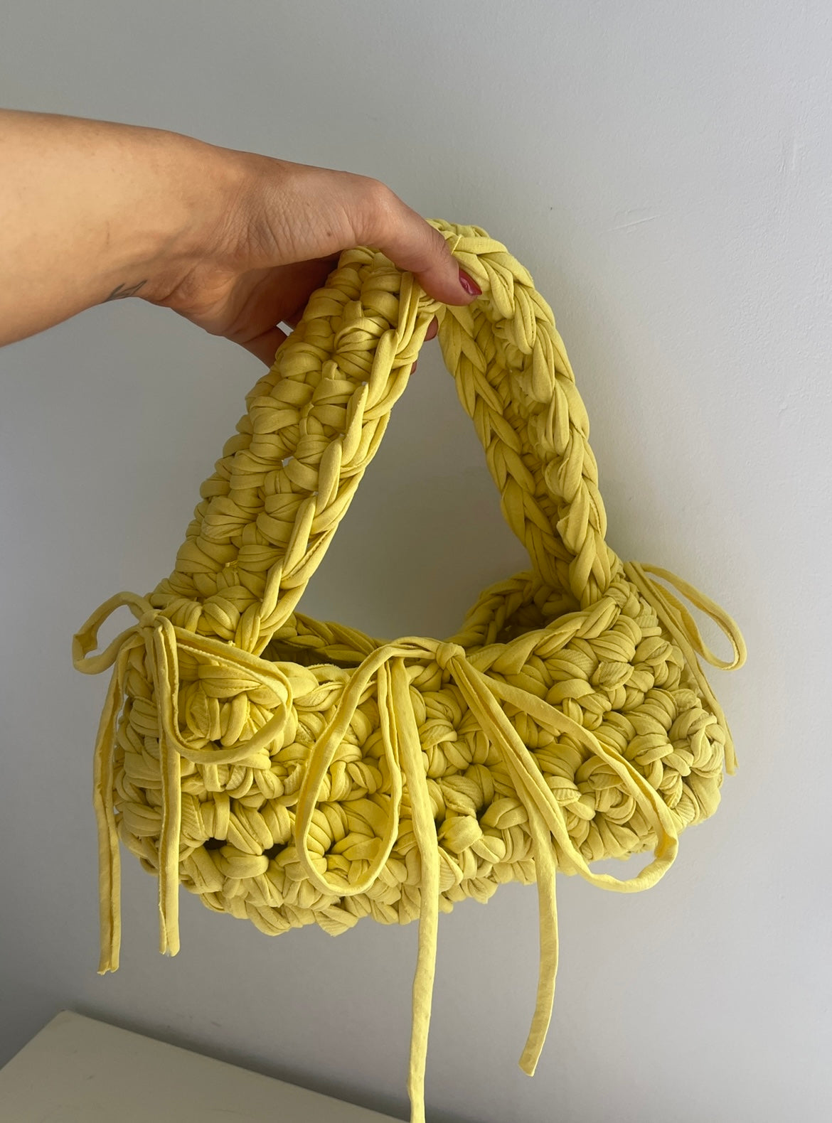 A Bright Yellow Shoulder