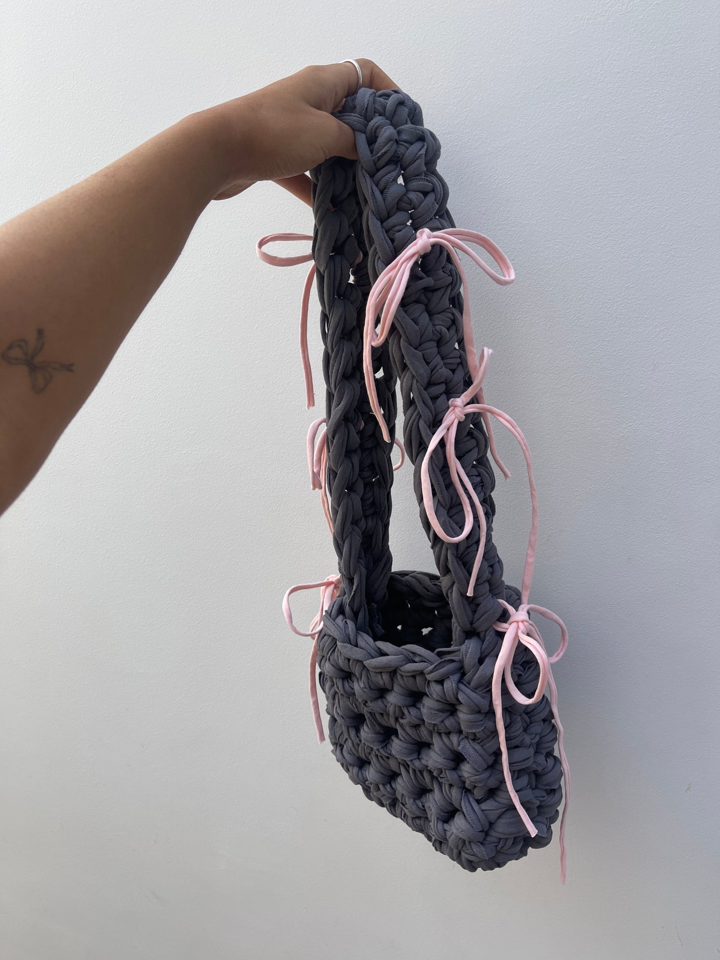 *NEW* A Baby Pink + Graphite Ribbon
