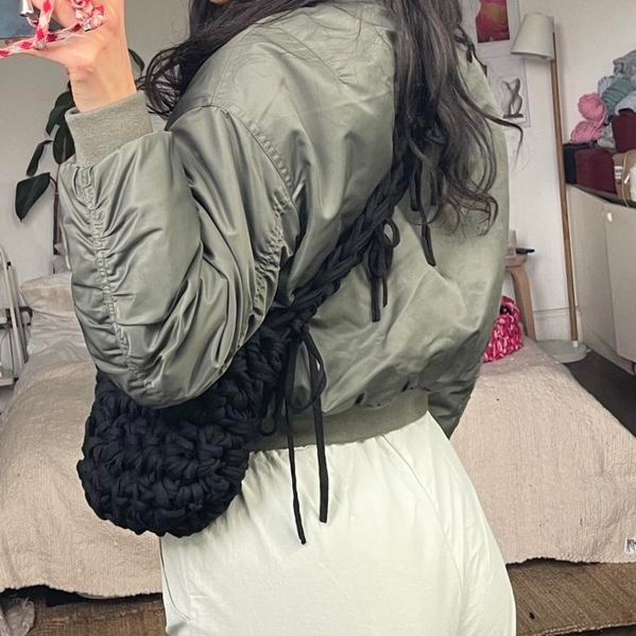 *A Black Ribbon Crossbody