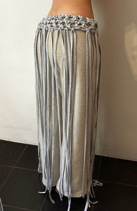 Grey Fringe Belt