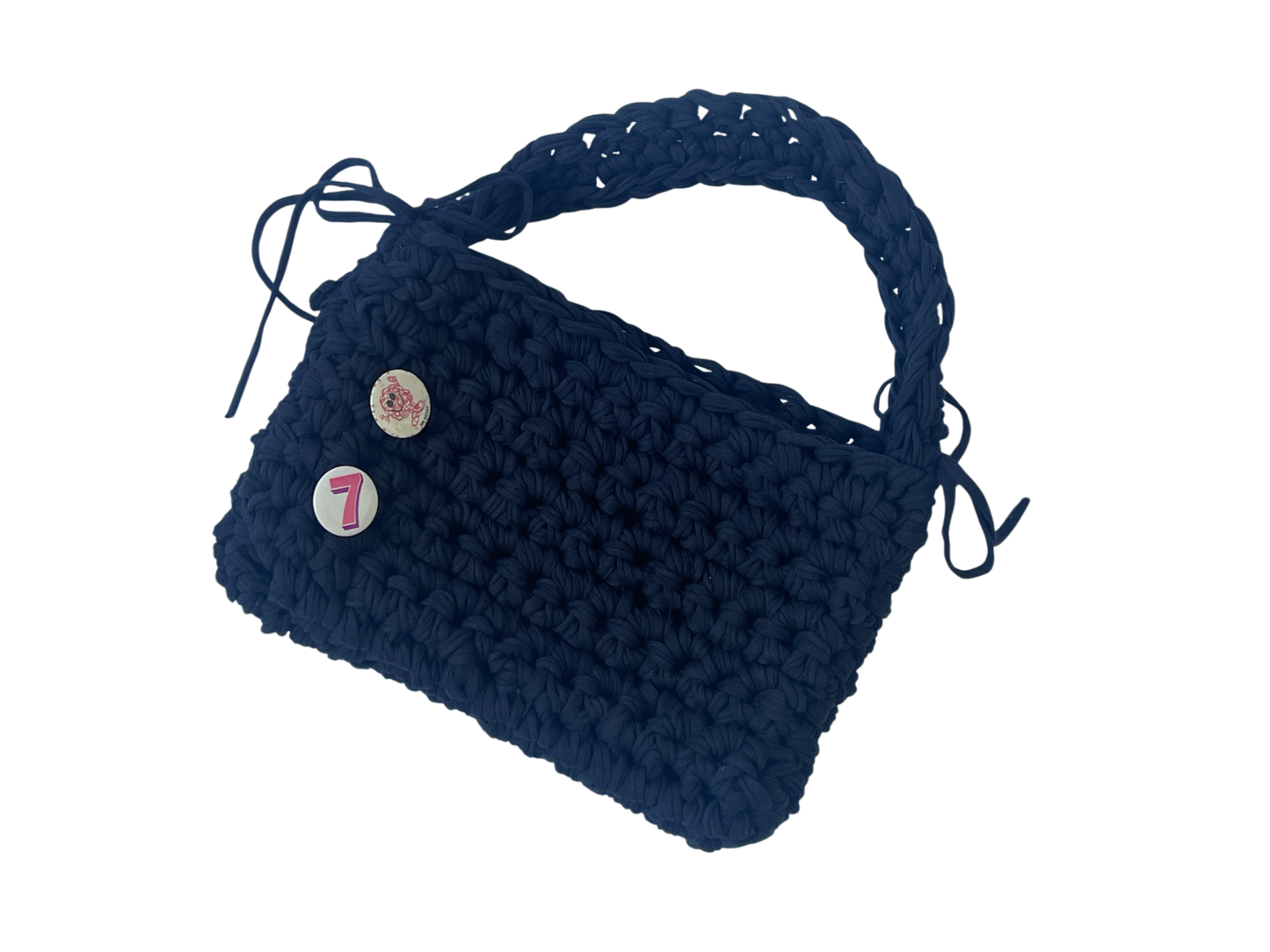 Navy Laptop Oversized Crossbody