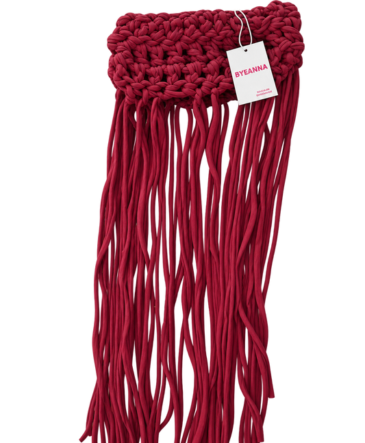 Berry Fringe Belt