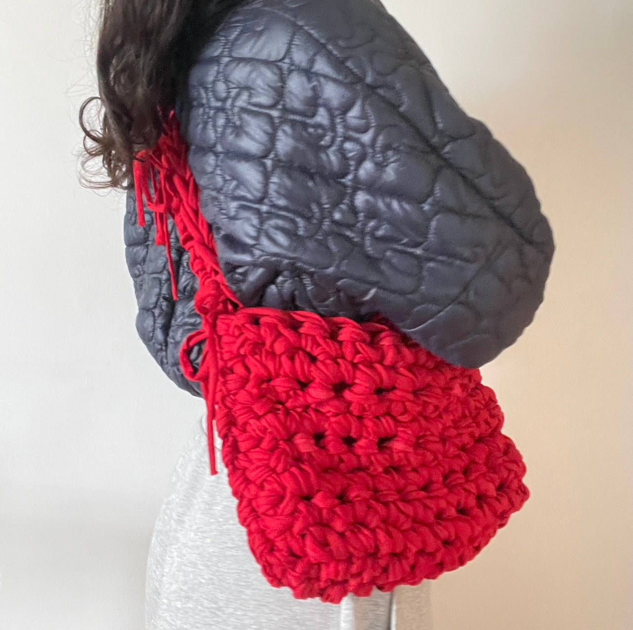 *NEW* Bright Red Oversized Ribbon