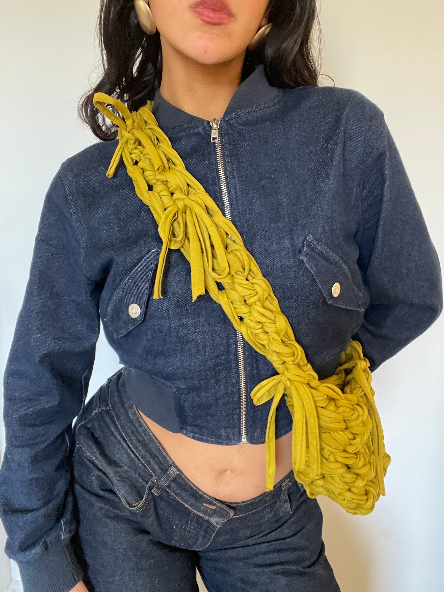 A Gold Ribbon Crossbody