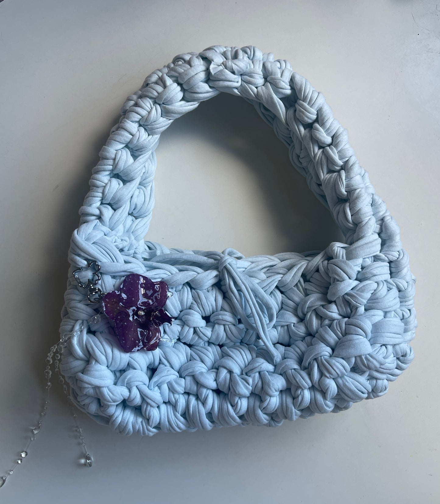 *NEW* Baby Blue Orchid Bag