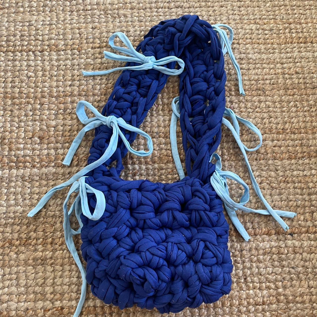 Cobalt & Baby Blue Ribbon