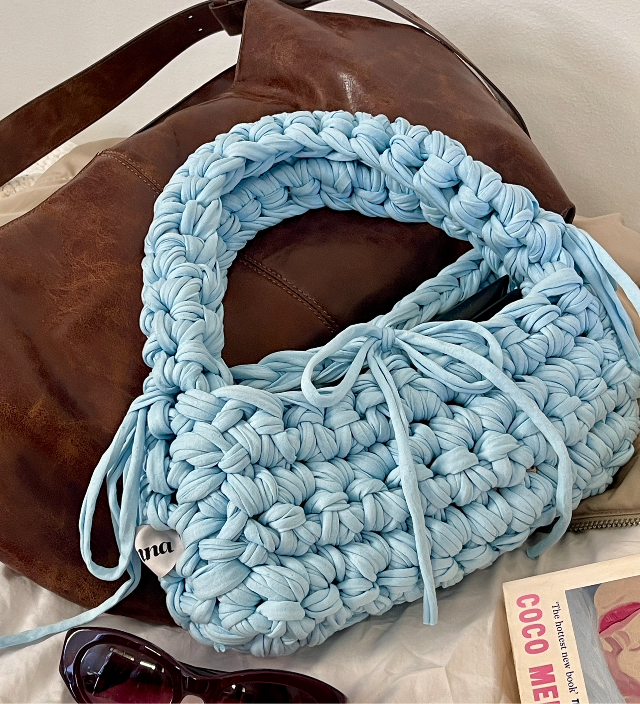 *NEW* A Baby Blue Shoulder