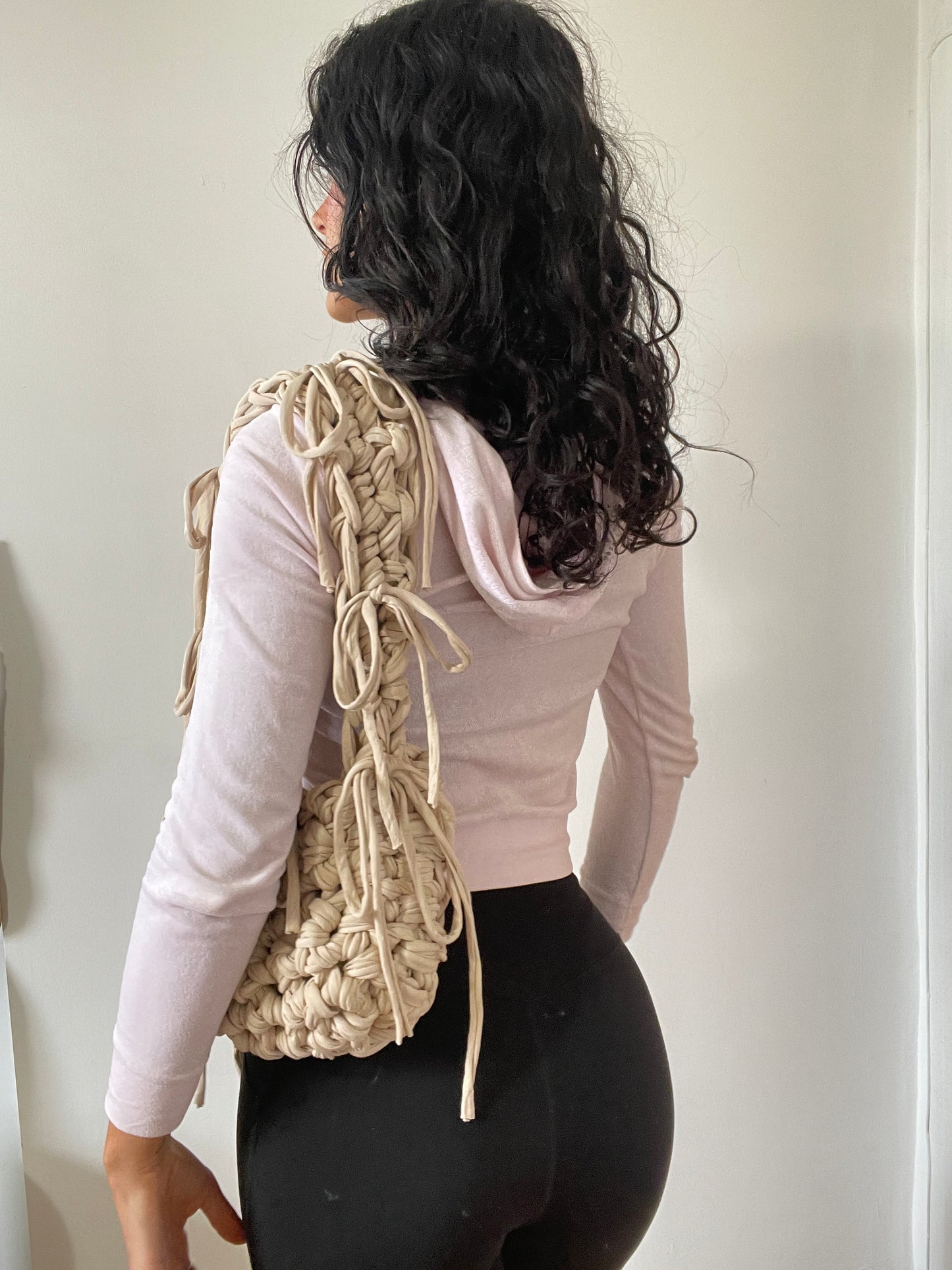 A Butter Yellow Ribbon Crossbody