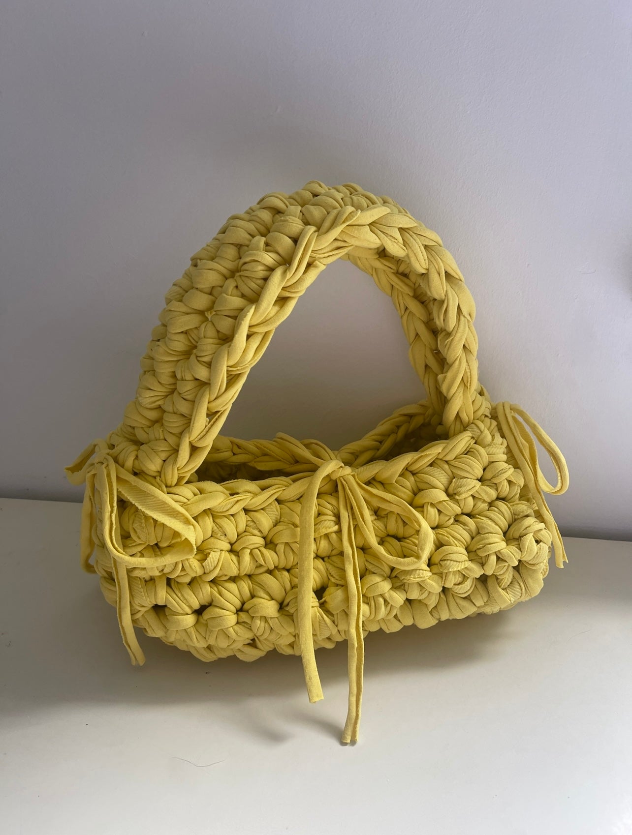 A Bright Yellow Shoulder