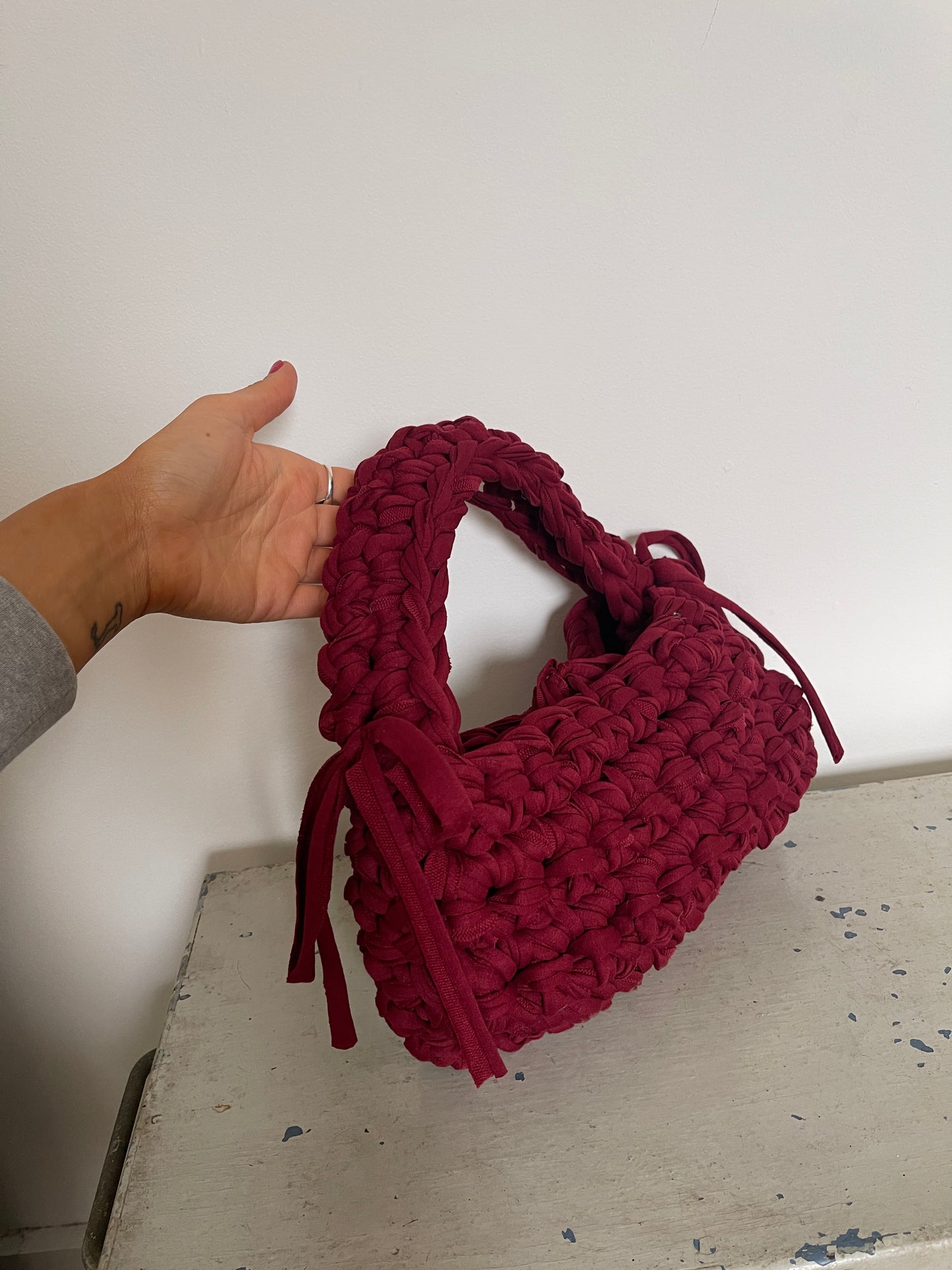 A Burgundy Shoulder