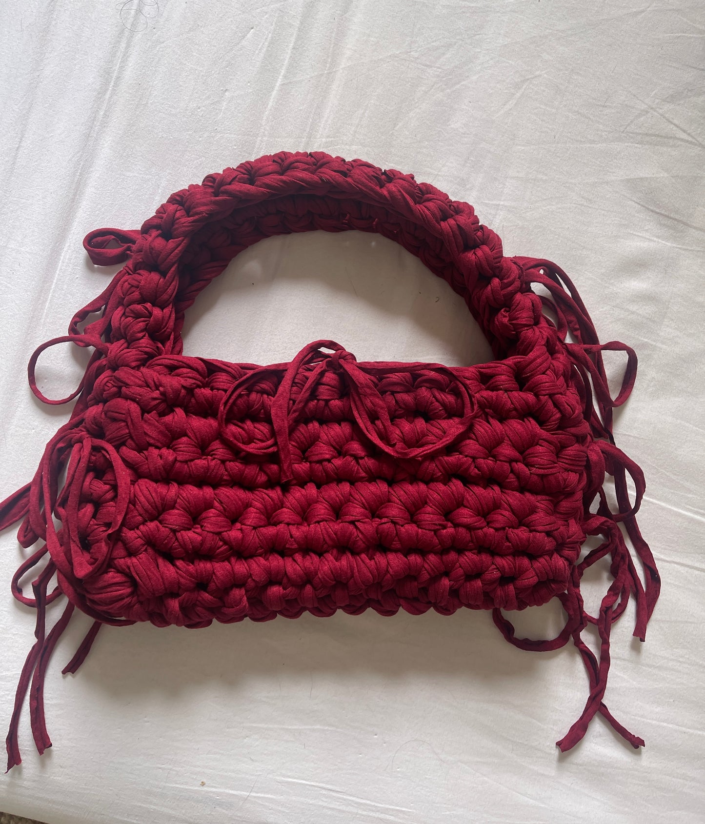 *NEW* A Berry Fringe Shoulder