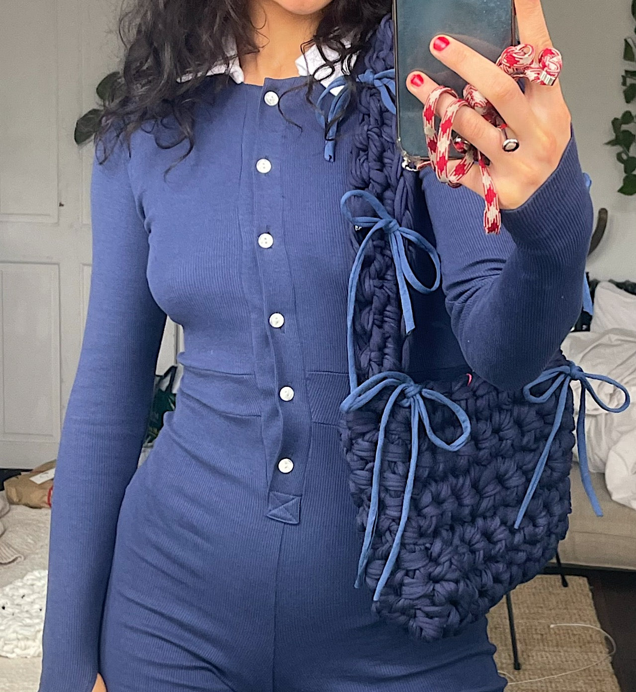 *SALE* Blue + Navy Ribbon