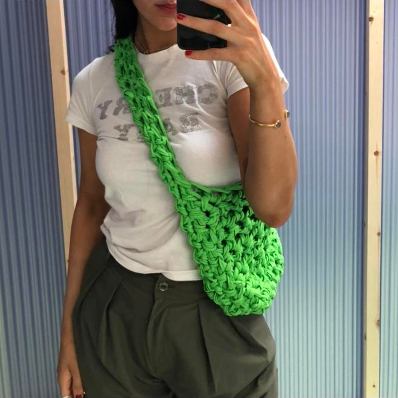 All Bright Green Crossbody