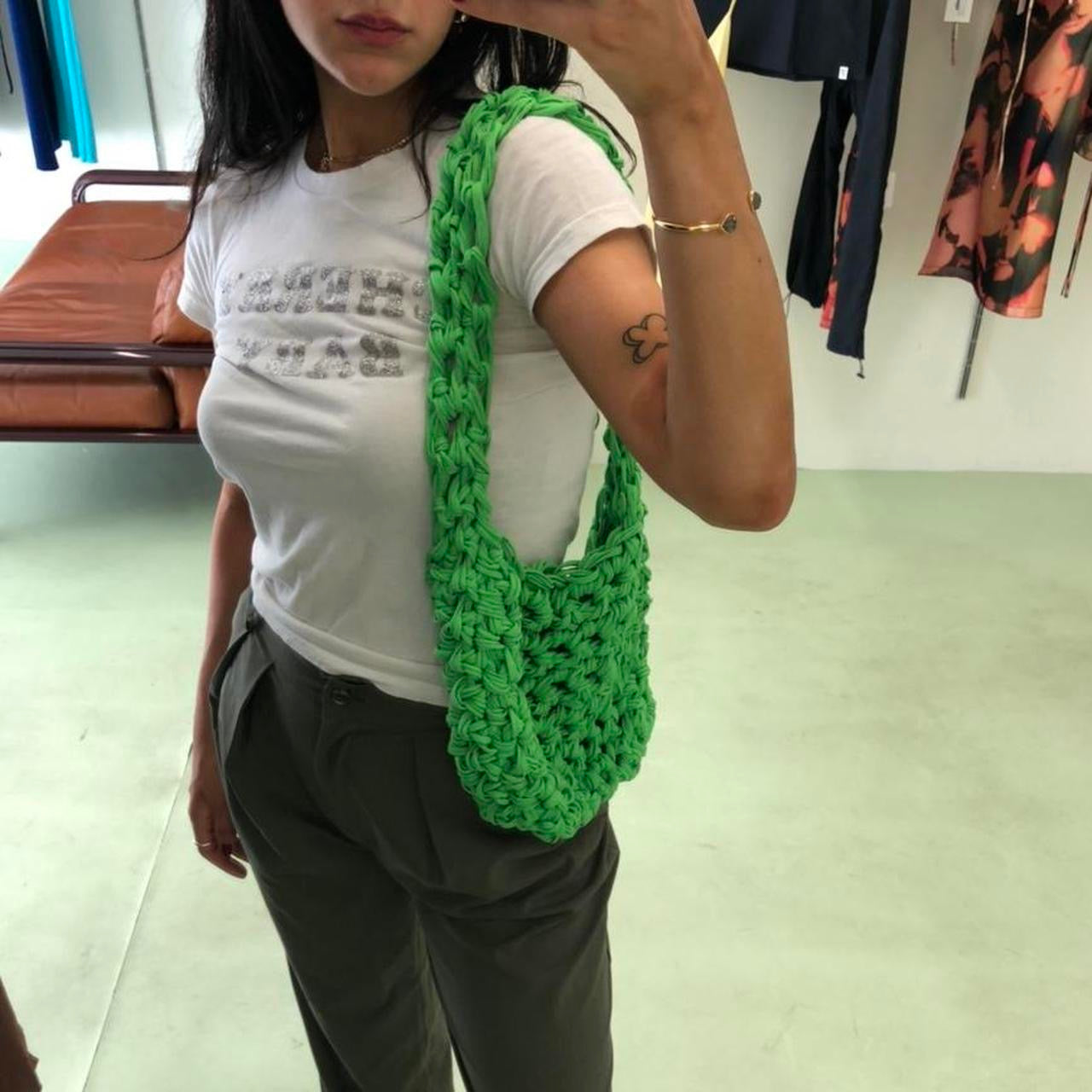 All Bright Green Crossbody