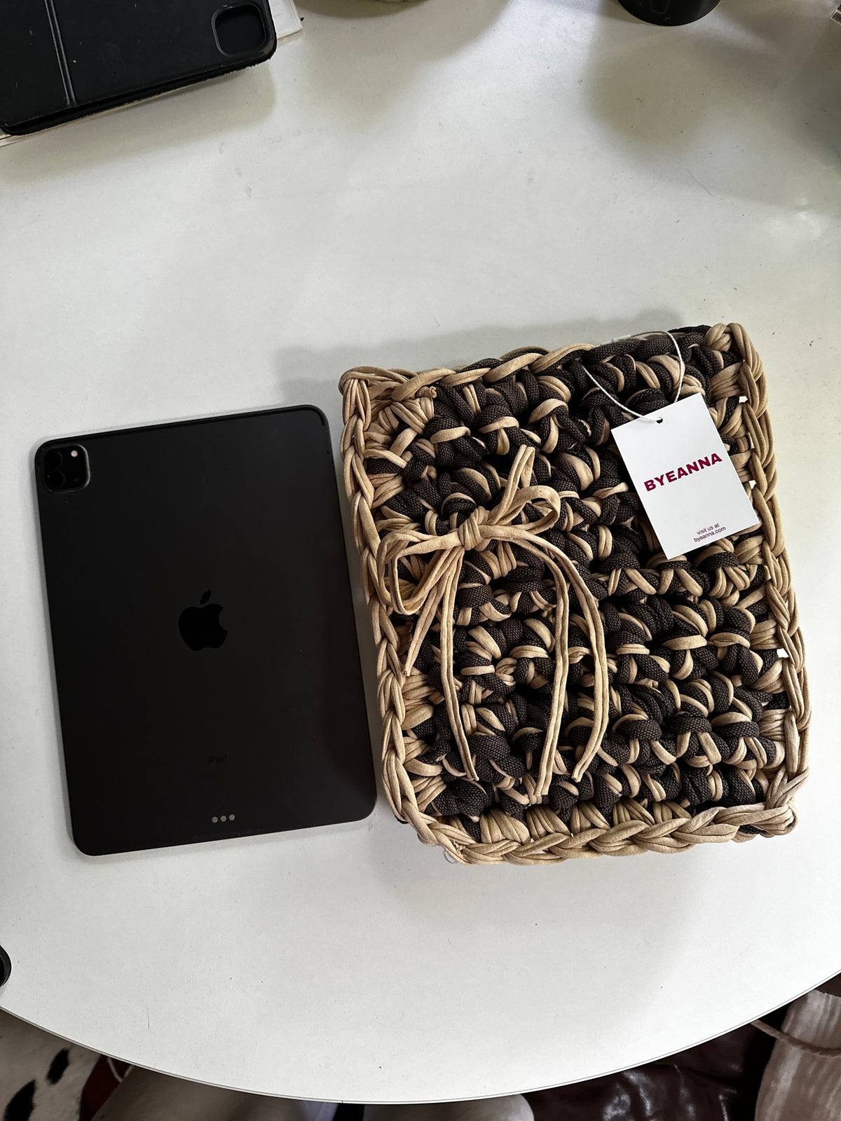 Brown Duo iPad / kindle sleeve