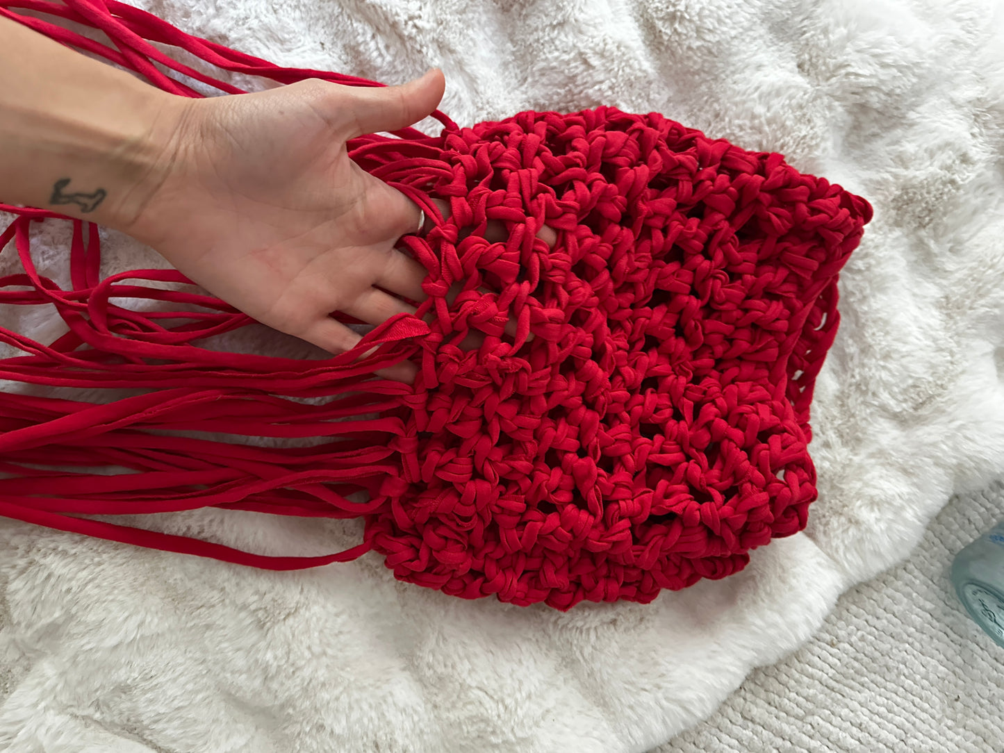 Red Fringe Mini