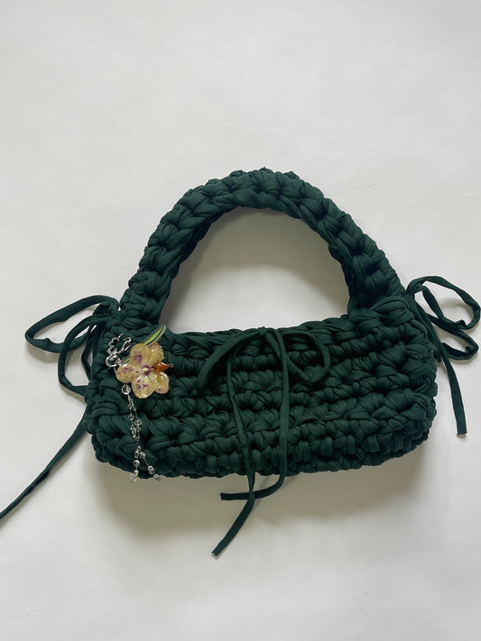 *NEW* Forest Green Orchid Bag
