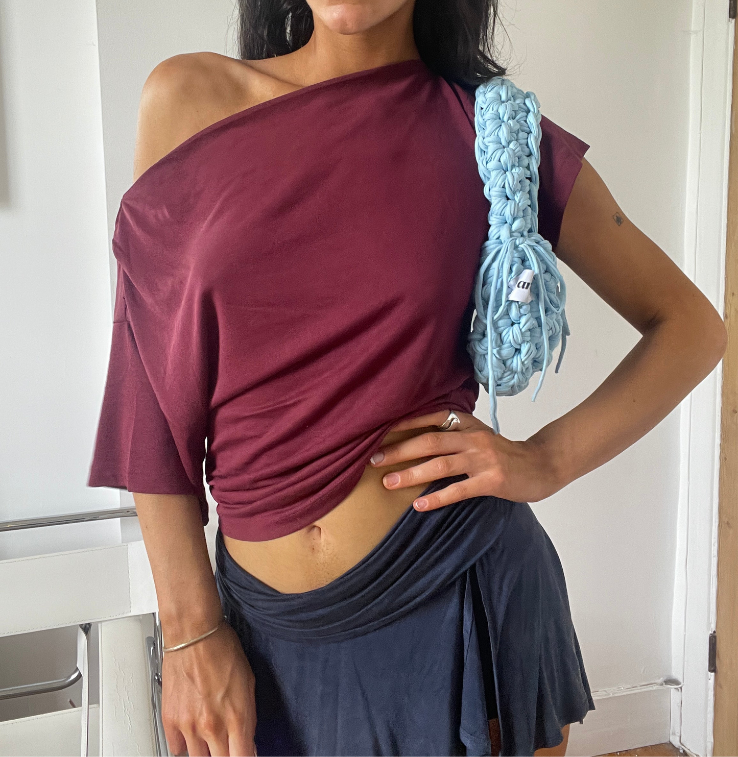 **A Baby Blue Shoulder