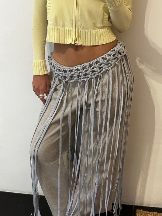 Grey Fringe Belt