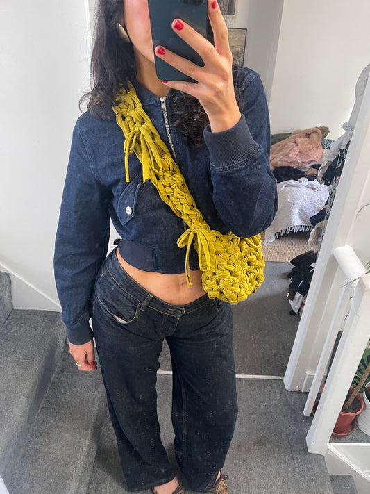 A Gold Ribbon Crossbody