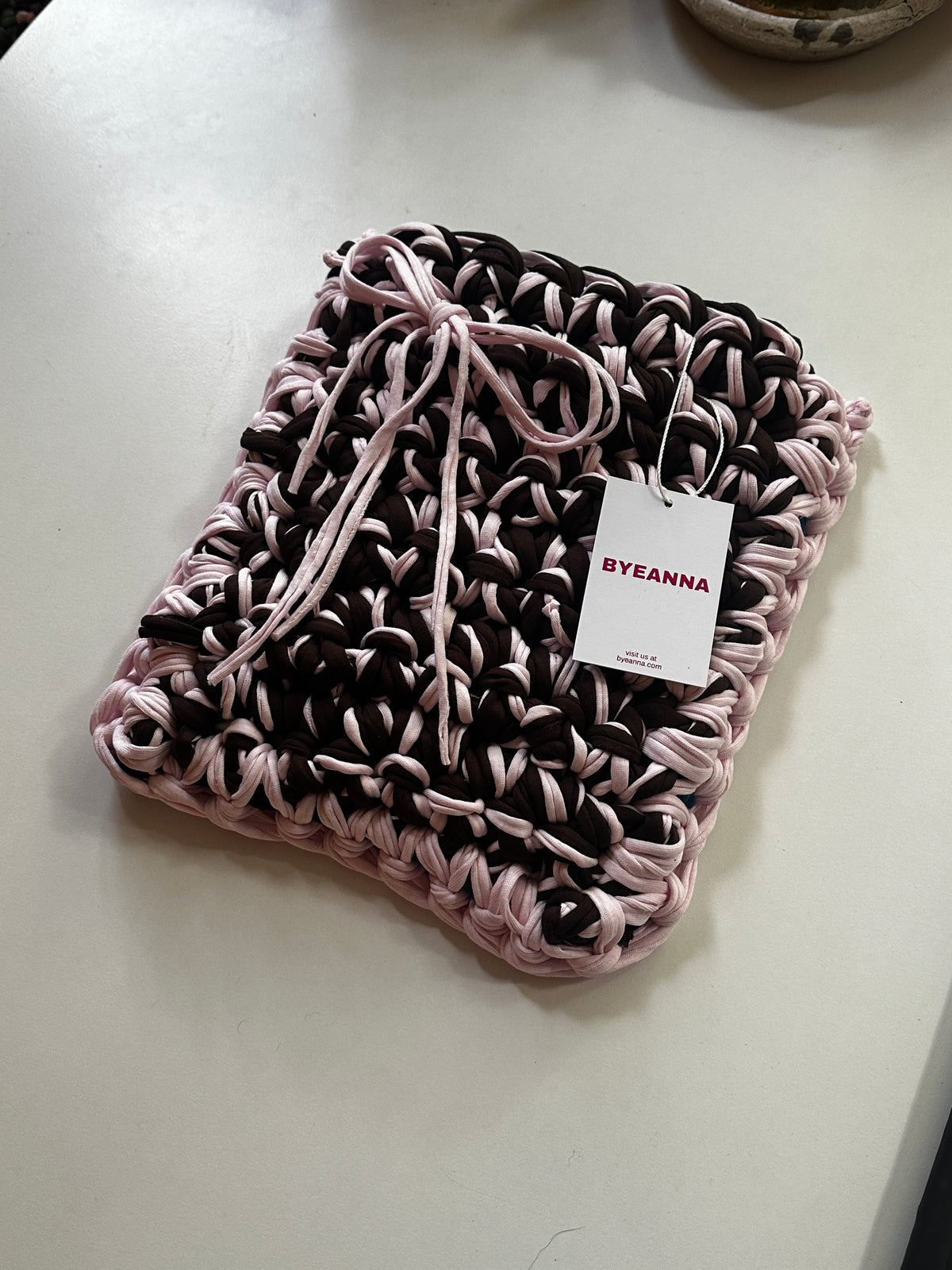 Brown + Pink Sleeve