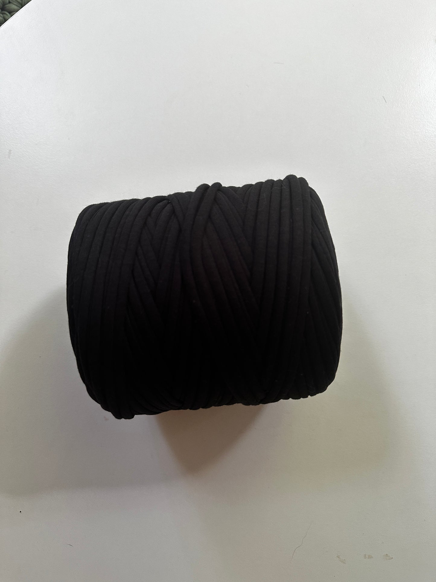 black yarn