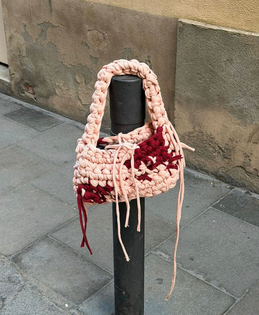 Pink Berry Mixed Fringe