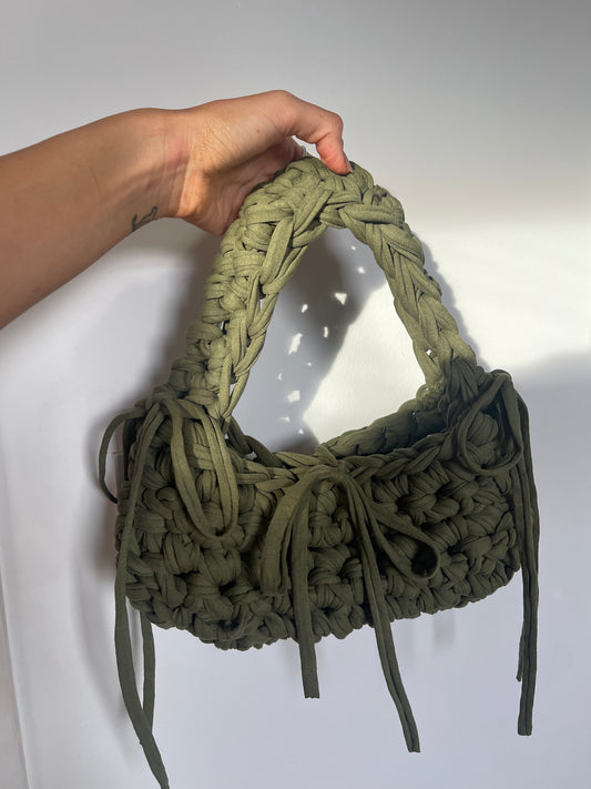 *Khaki Ribbon Shoulder