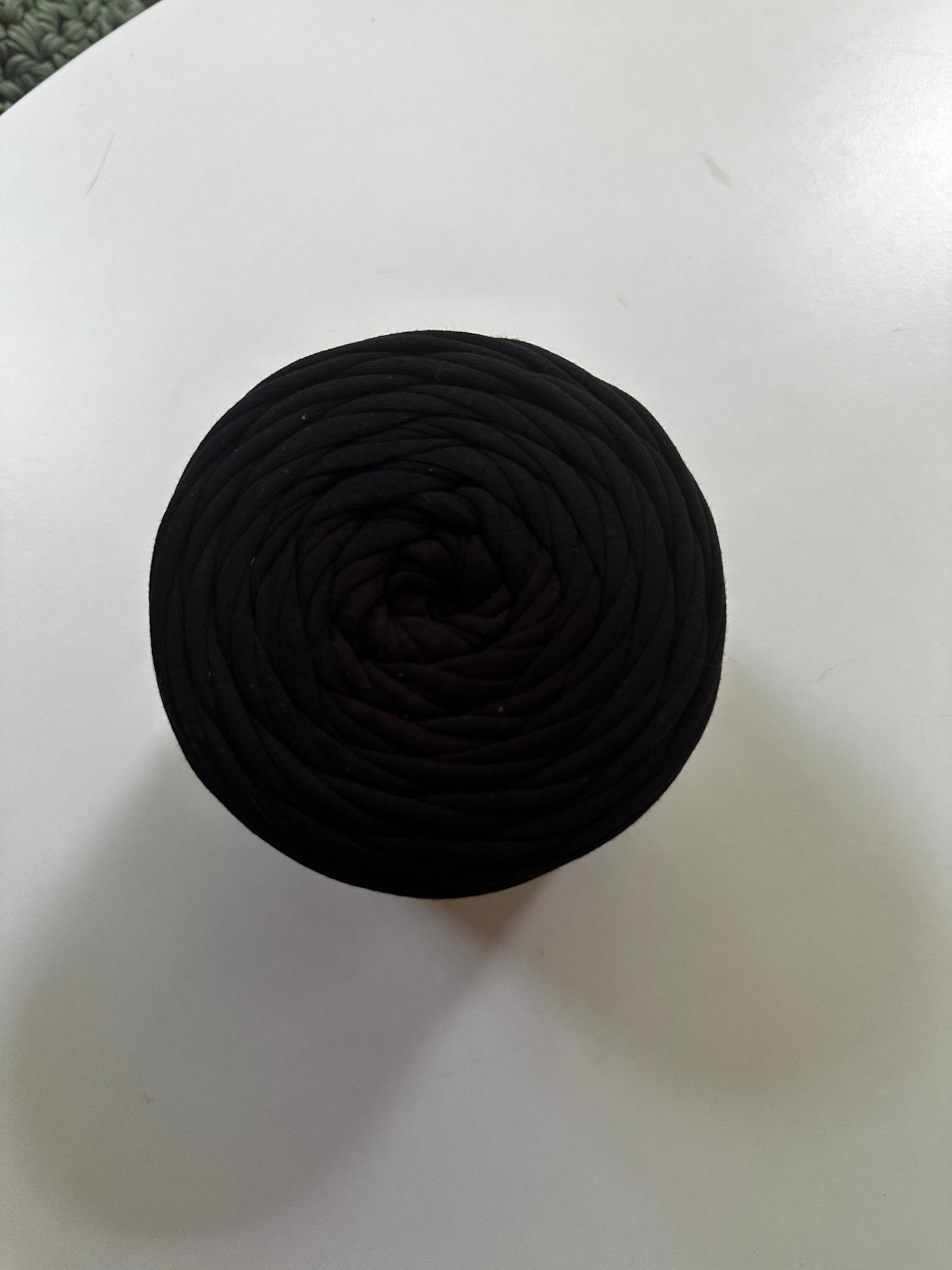 black yarn