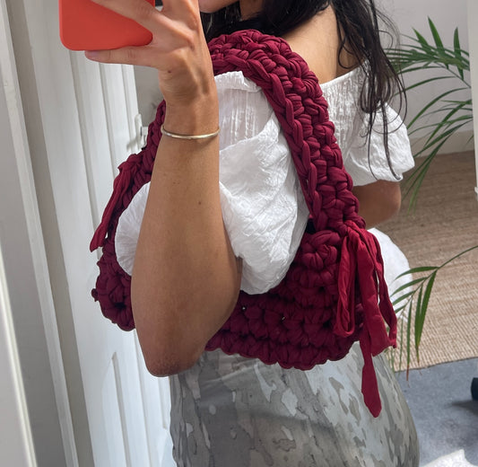 A Burgundy Shoulder