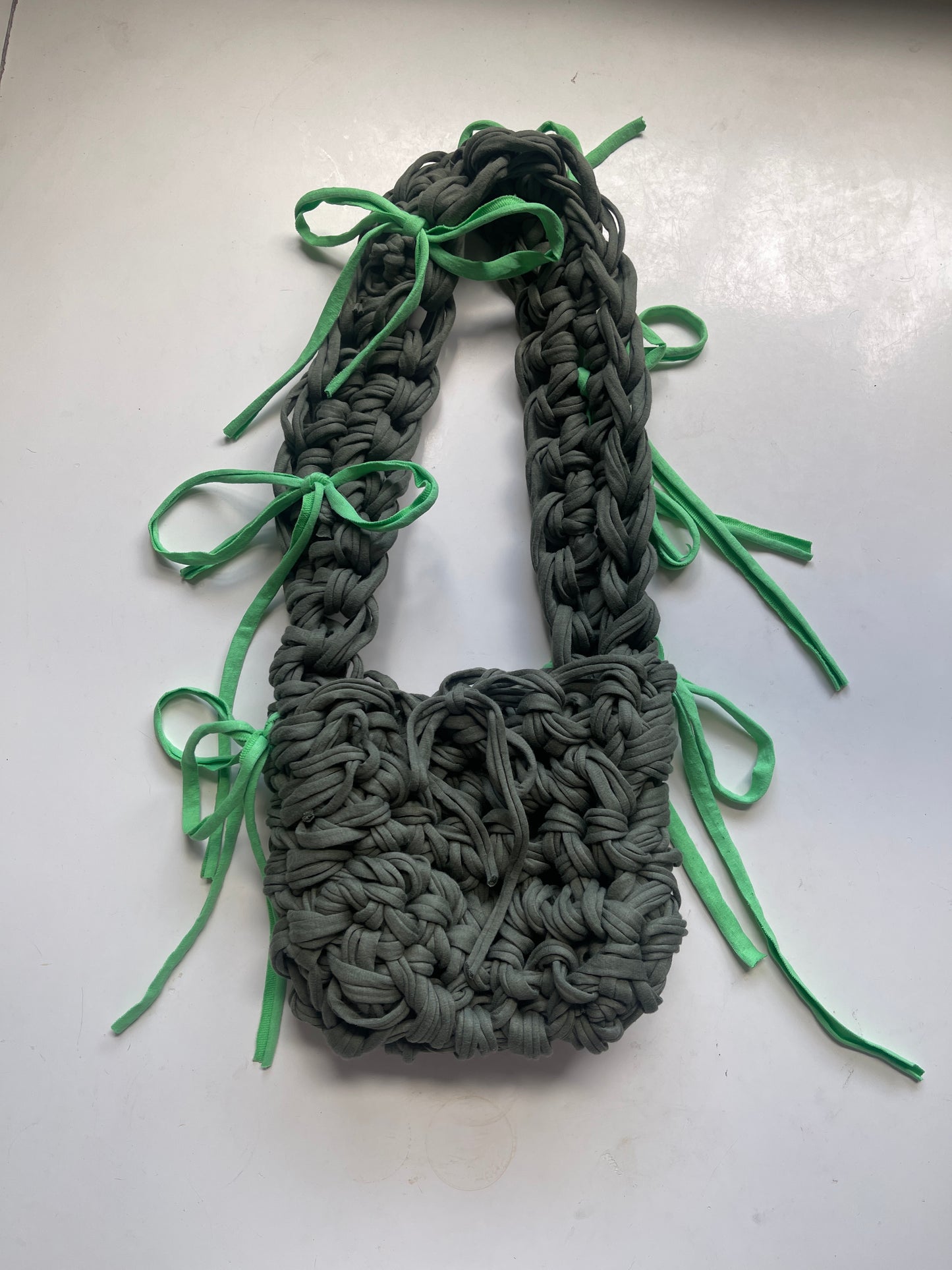 A Khaki + Green Ribbon