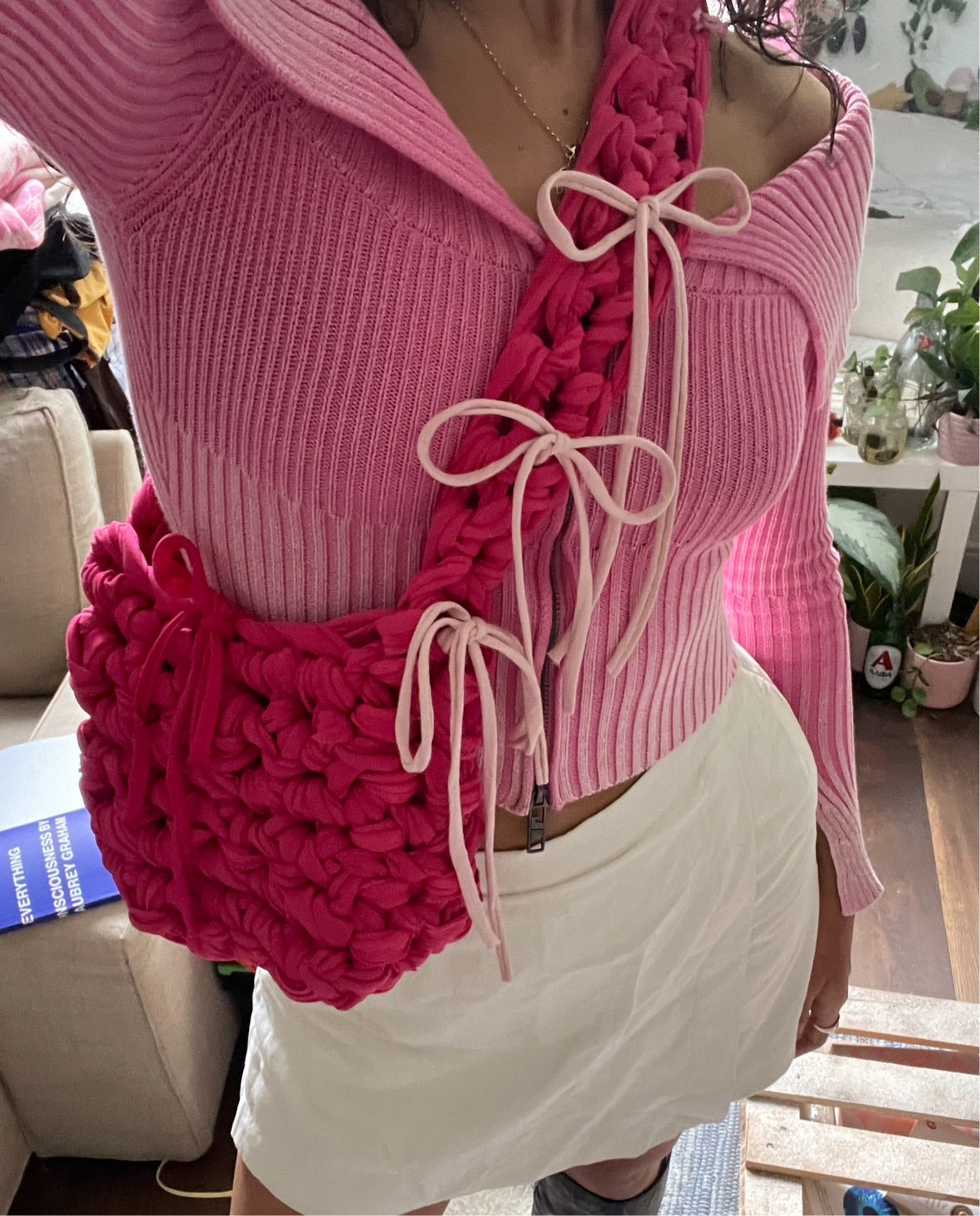 A Hot Pink + Pastel Ribbon